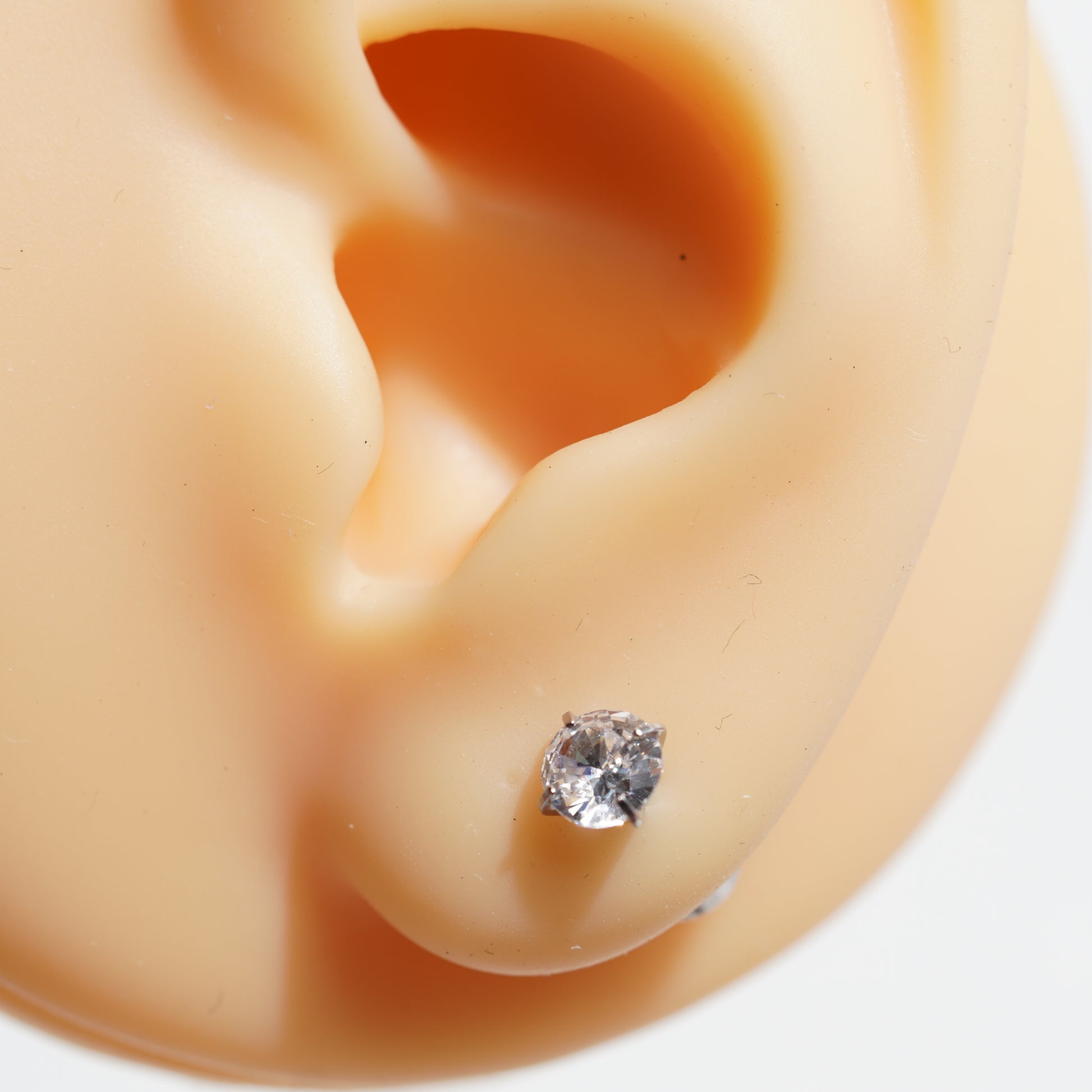 110-C fancy diamond studs