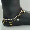(4B) EVIL EYE ELEGANCE ANKLET