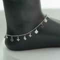 (2C) CLOVER CHARM ANKLETS