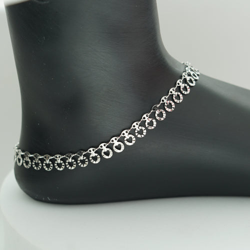 (1A) MINI HEART DESIGN ANKLET