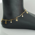(7D) SMILEY STAR ANKLETS