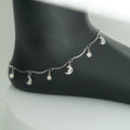 (6A) MOON DESIGNED ANKLET