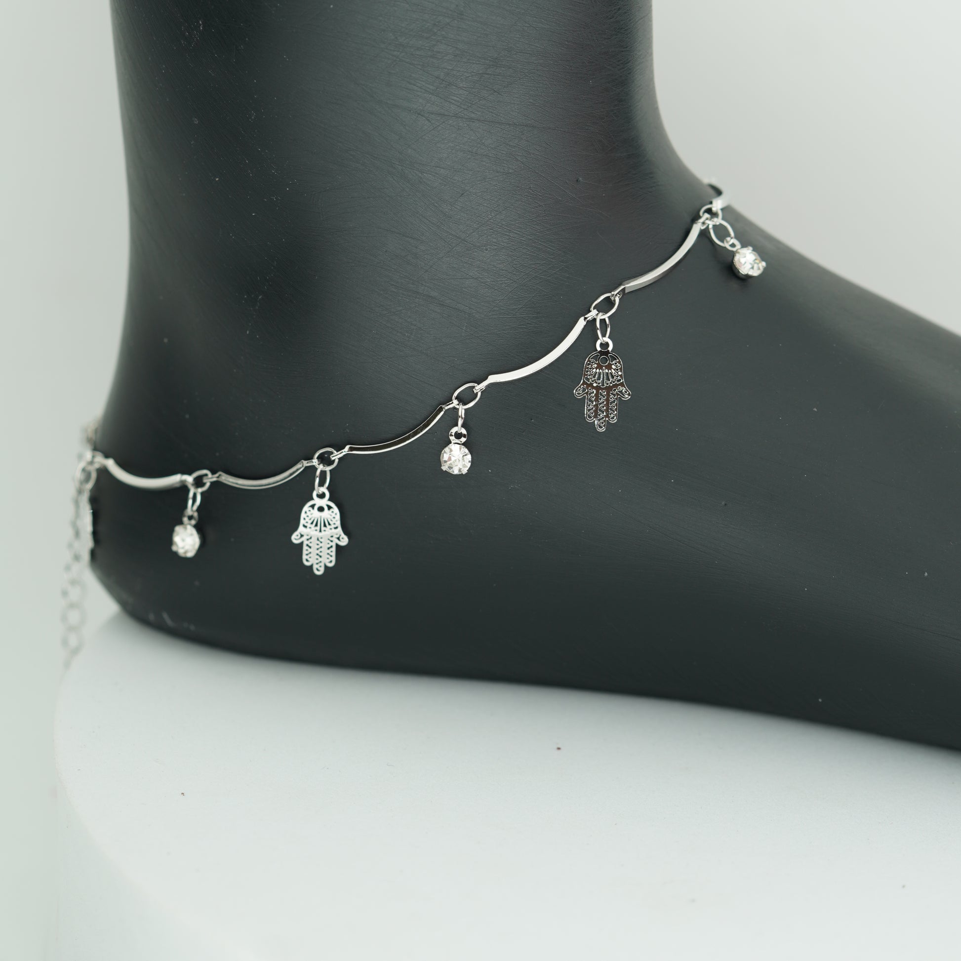 (5A) HAMZA HAND DESIGNED ANKLET