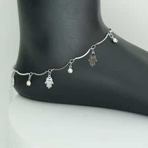 (5A) HAMZA HAND DESIGNED ANKLET