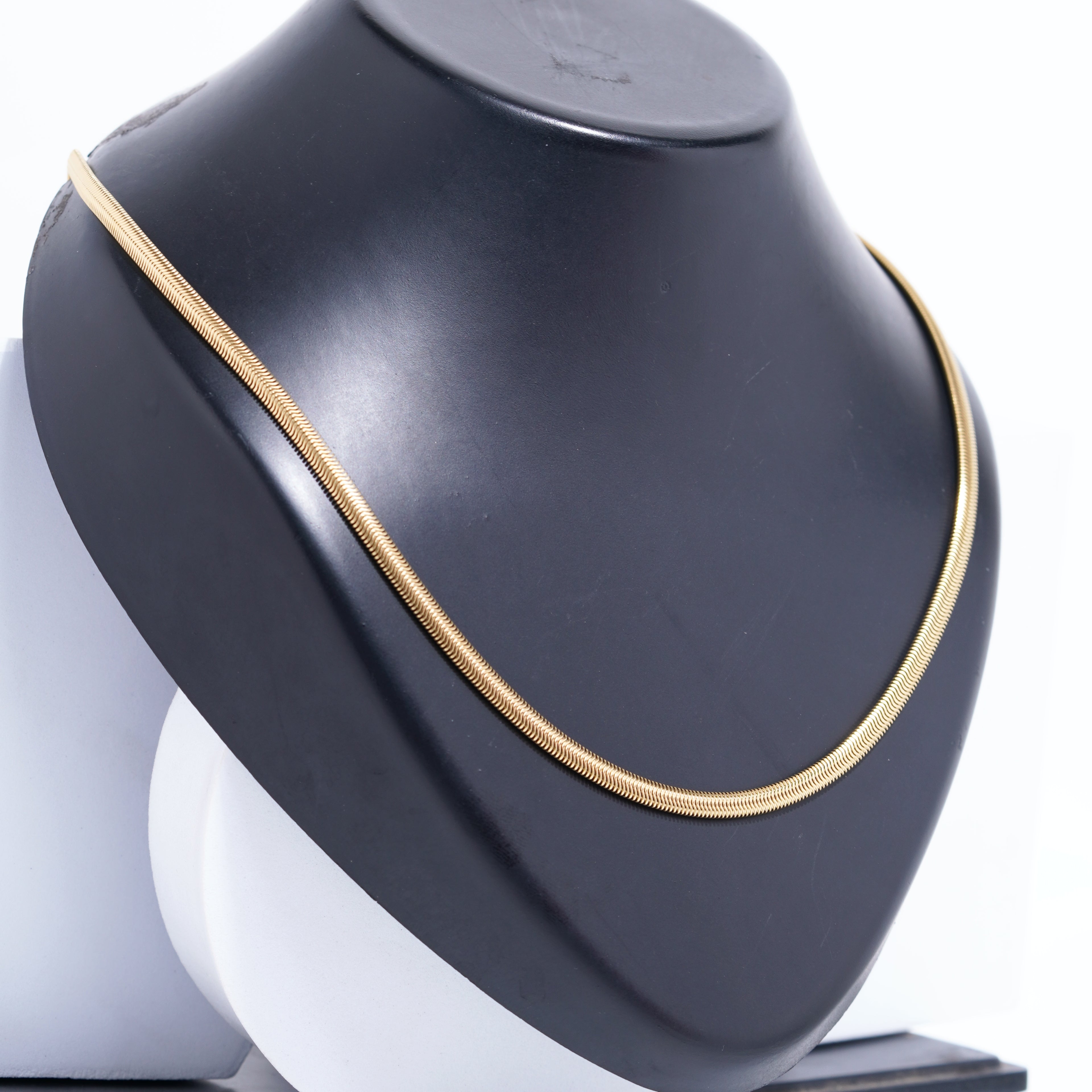 gold-tone snake chain
