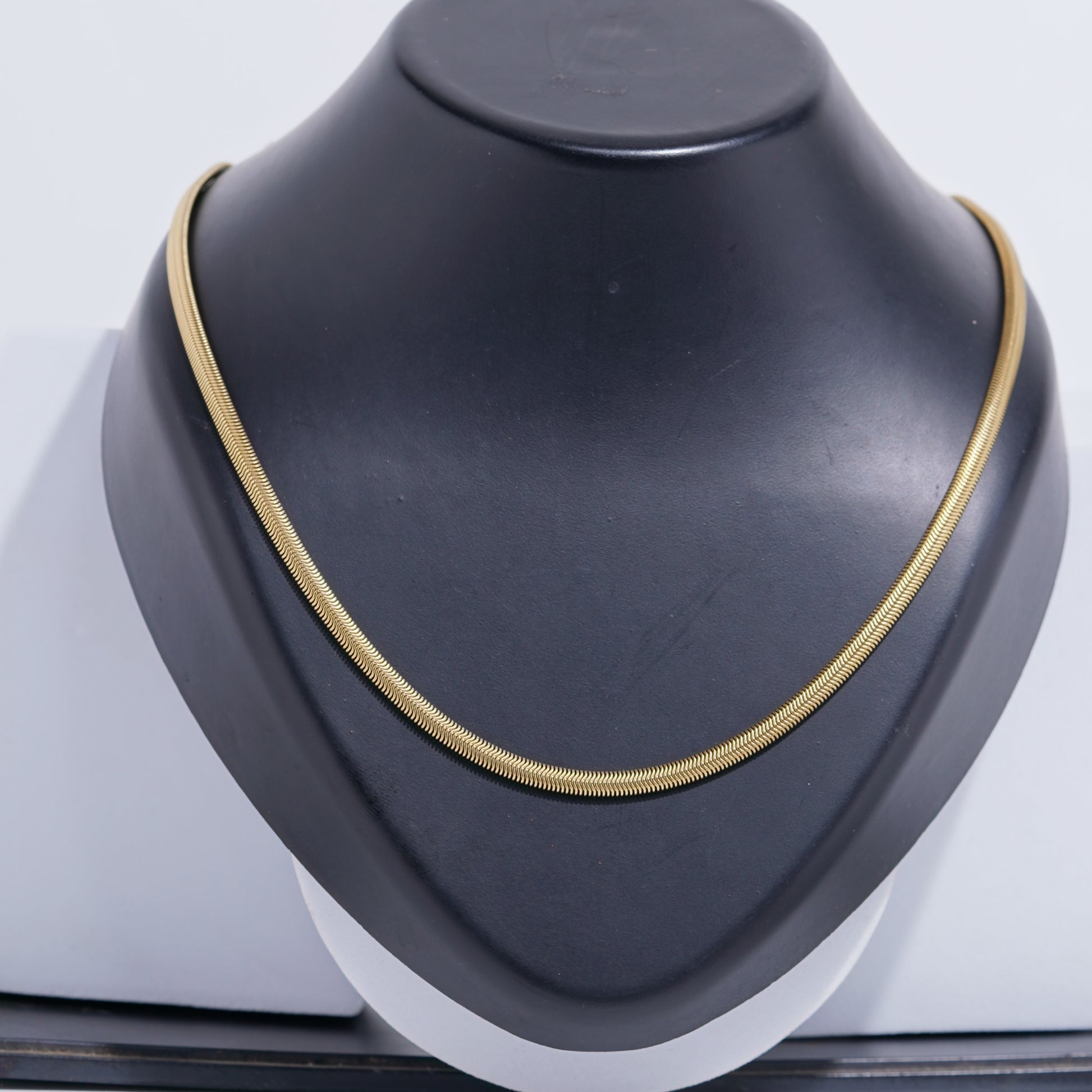 gold-tone snake chain