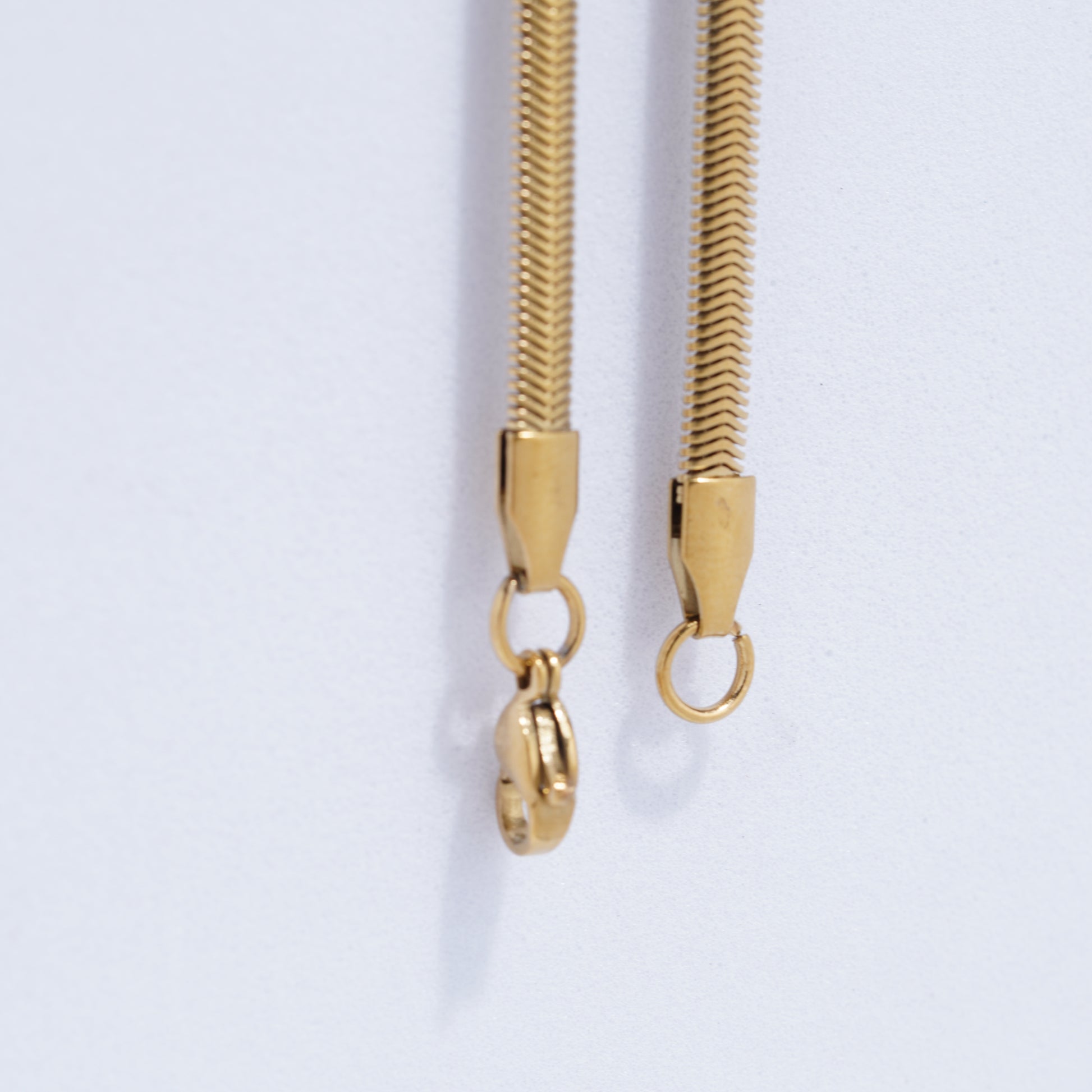 gold-tone snake chain