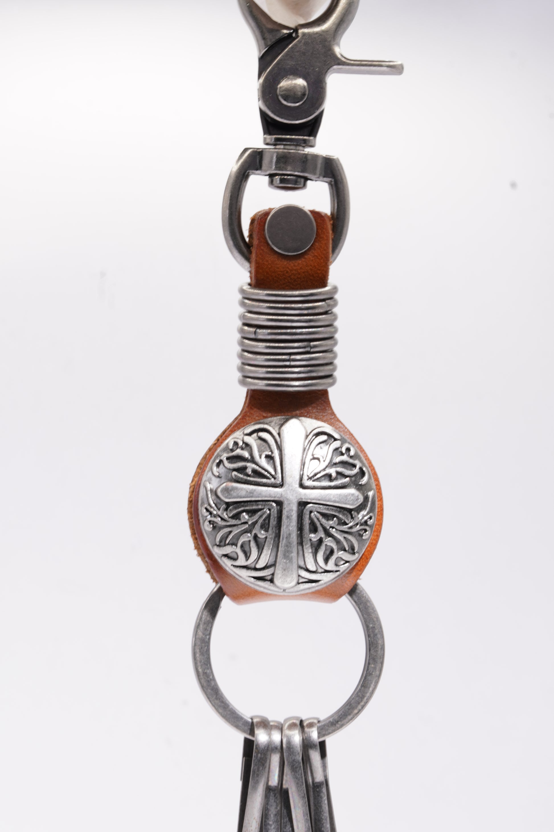 Sophisticated And Premium Pure Leather Handicraft Keychains