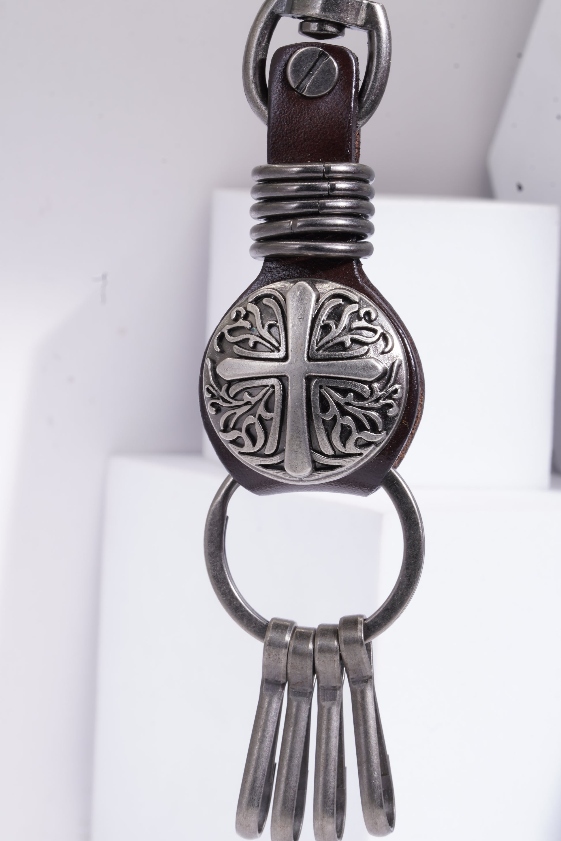 Sophisticated And Premium Pure Leather Handicraft Keychains