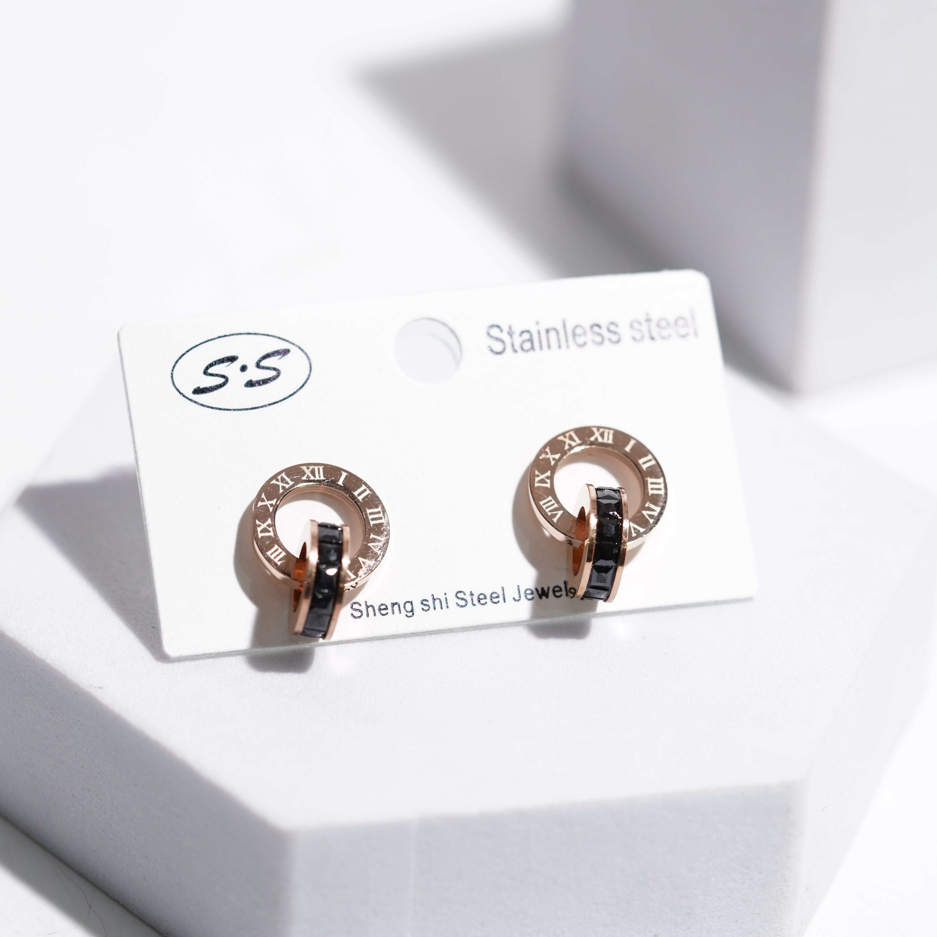 Roman carved studs