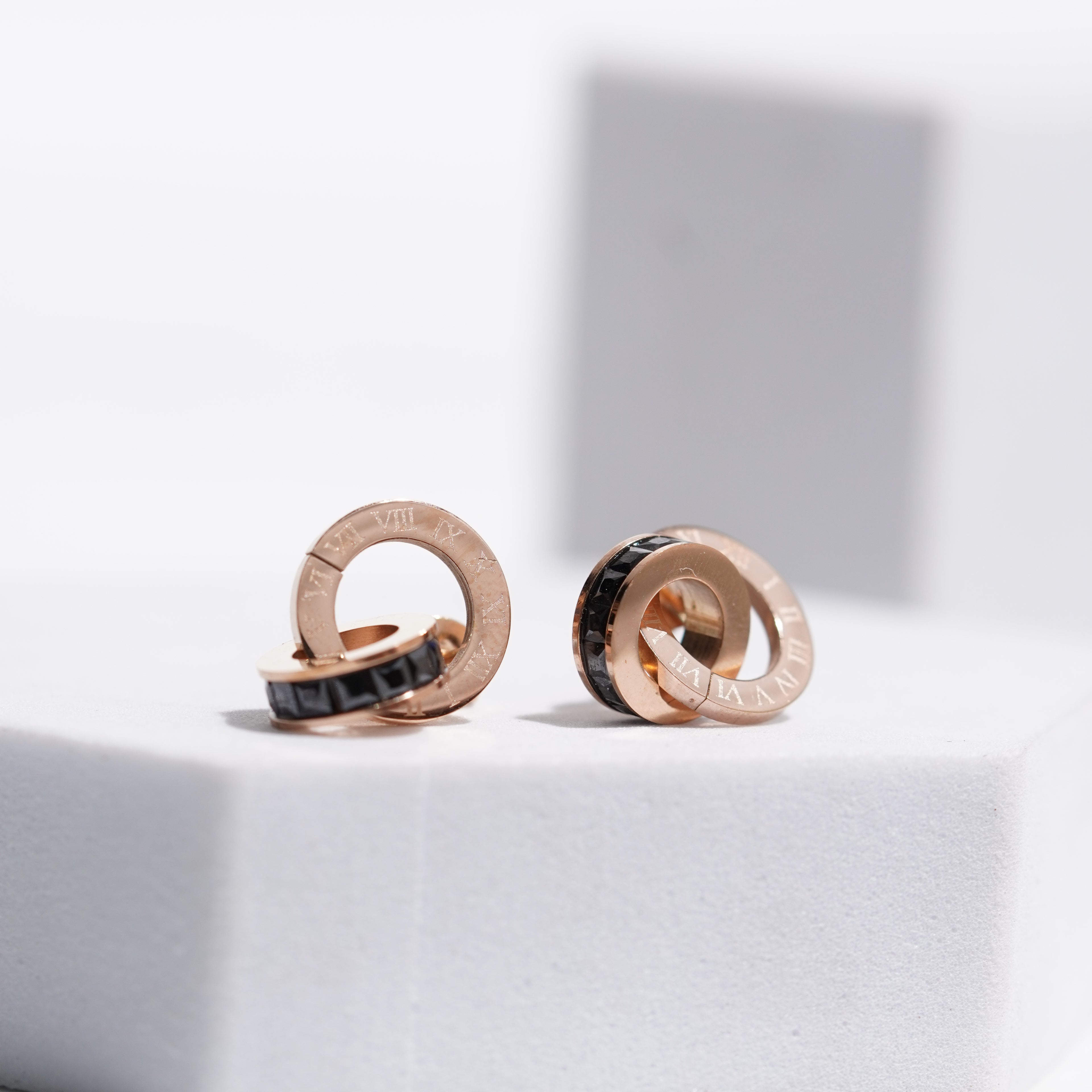 Roman carved studs