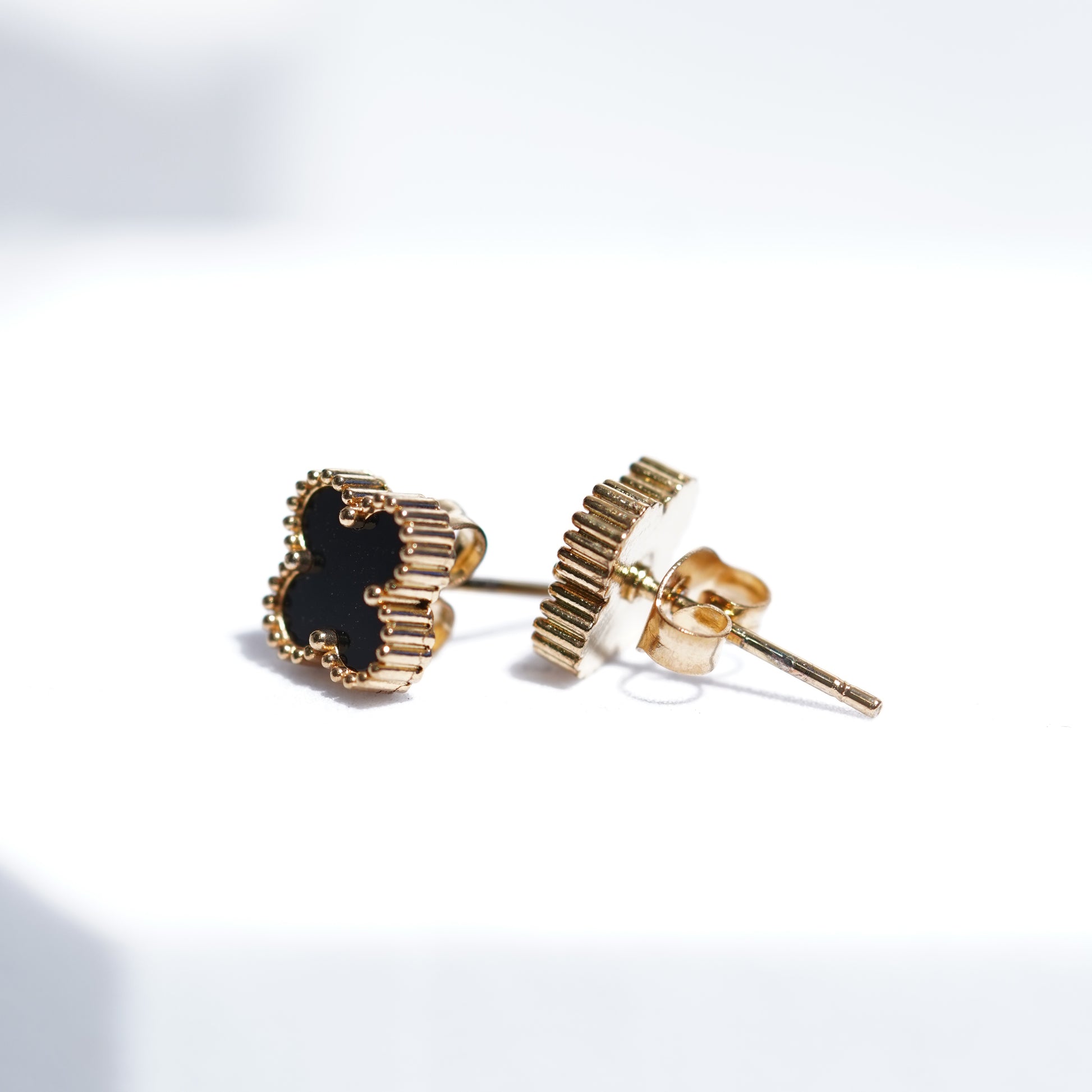 Classic Gold & Black Studs