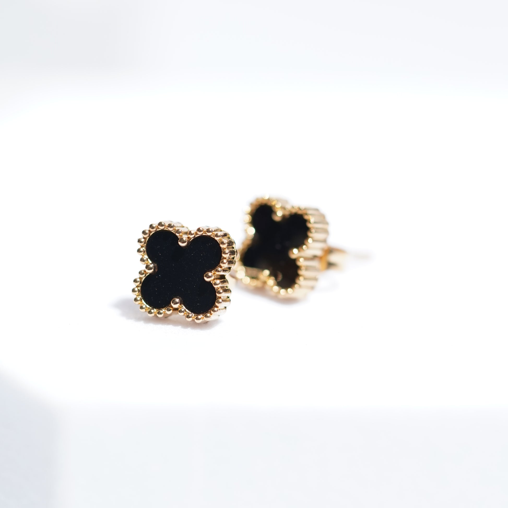 Classic Gold & Black Studs