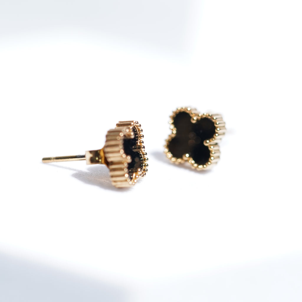 Classic Gold & Black Studs