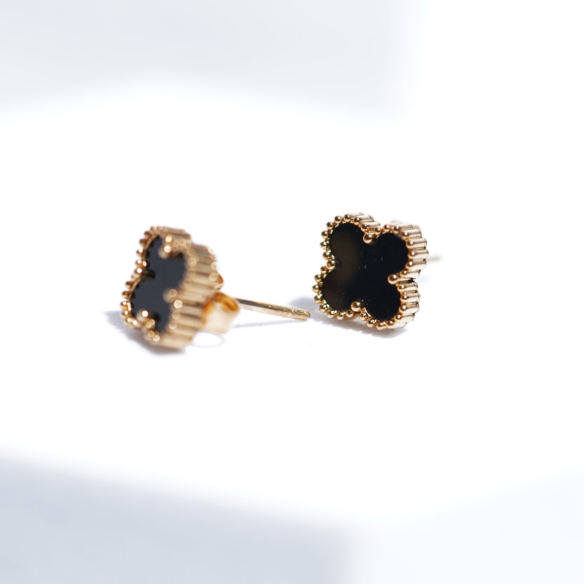 Classic Gold & Black Studs