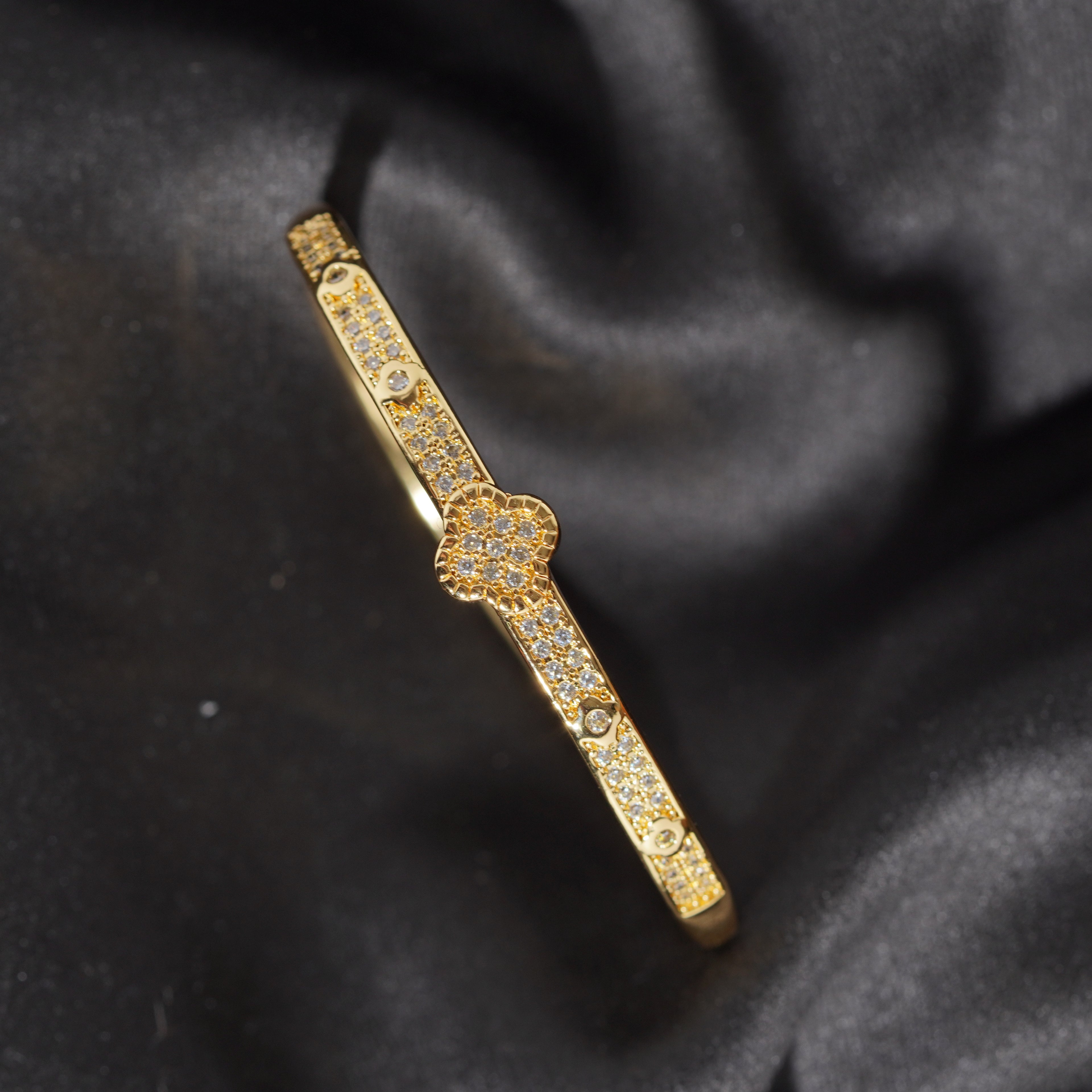 The Clover Charm Ladies Kada