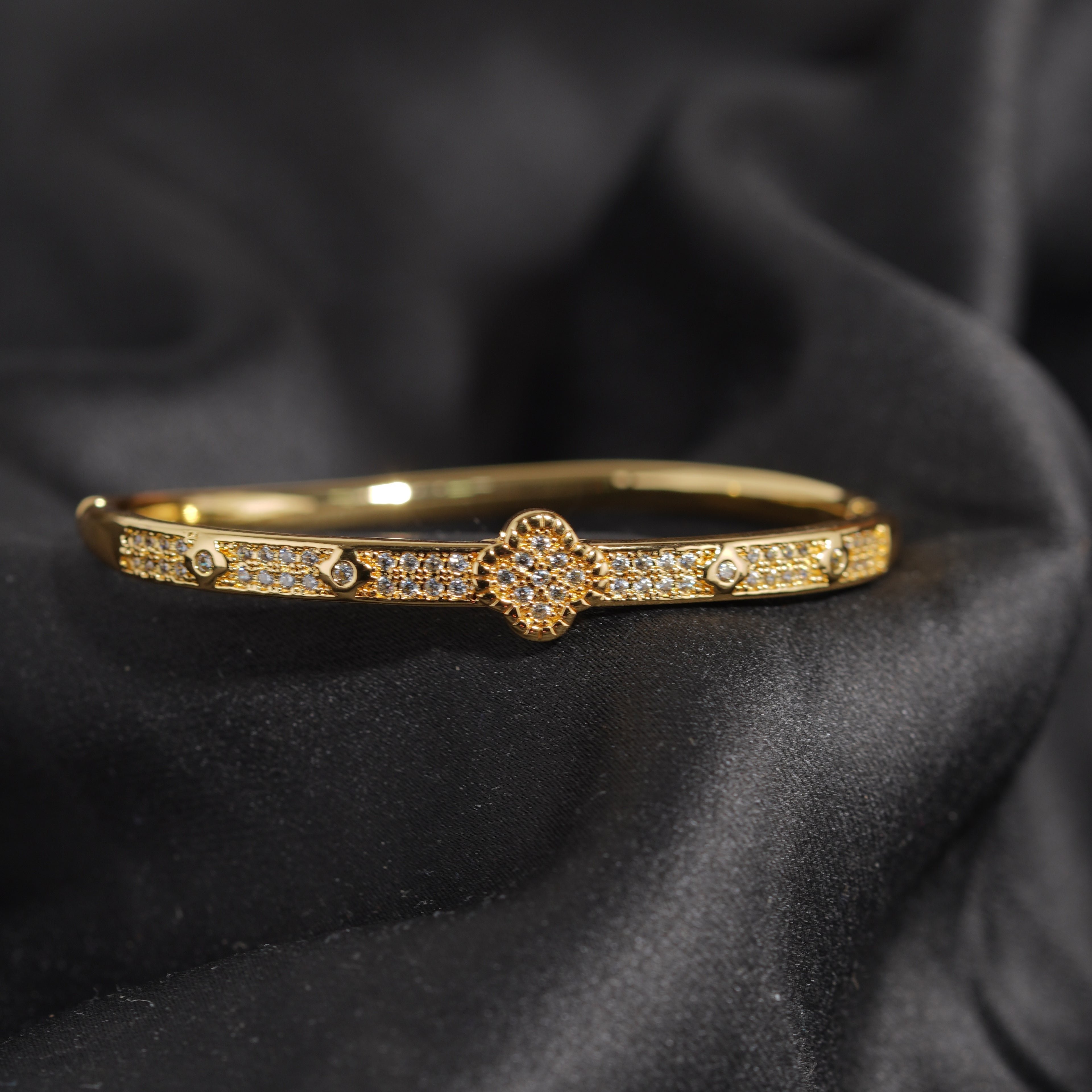 The Clover Charm Ladies Kada