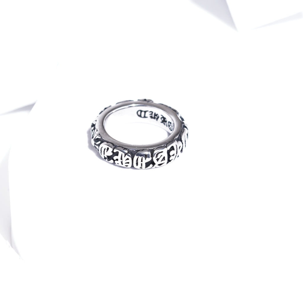 The Iron Weaver — Gothic Filigree 316L Steel Ring (225)