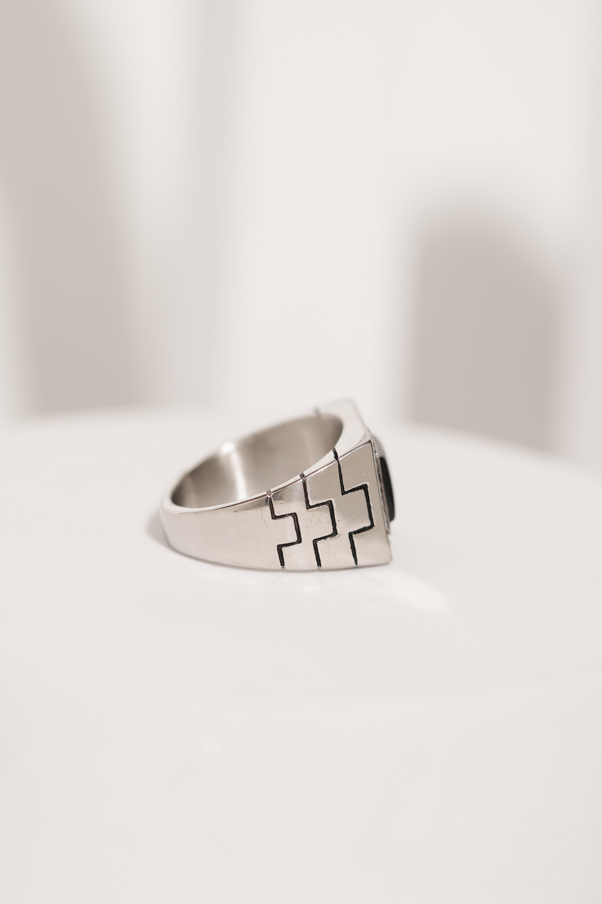 Stone Studded Ring For Men worldjewel.in men's ring
