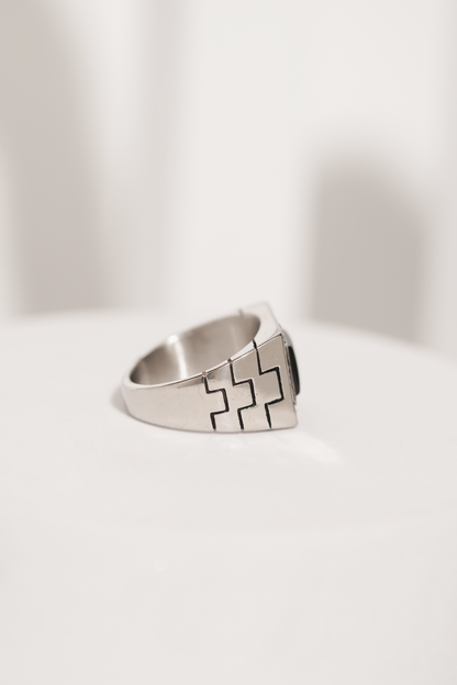 Stone Studded Ring For Men worldjewel.in men's ring