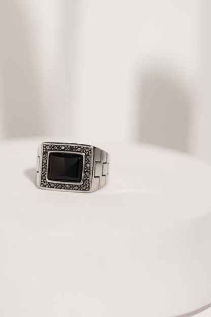 Stone Studded Ring For Men worldjewel.in men's ring