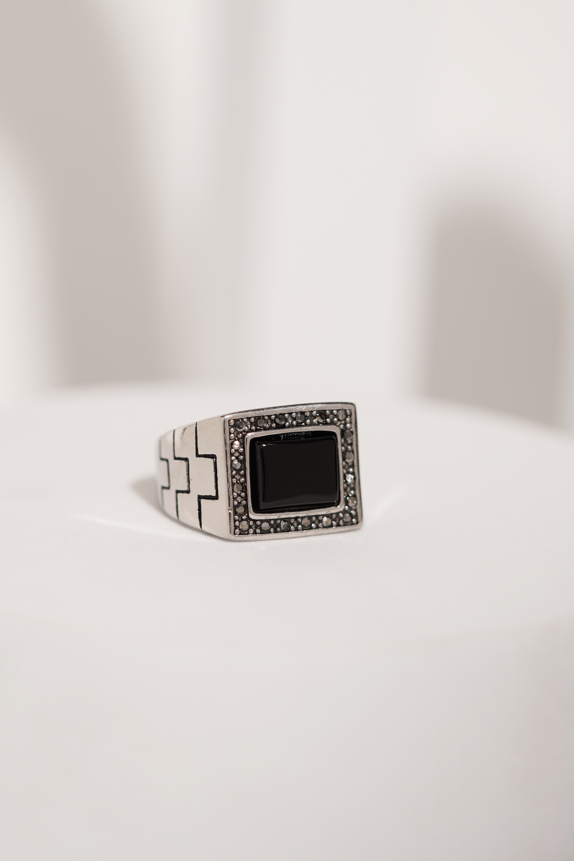 Stone Studded Ring For Men worldjewel.in men's ring