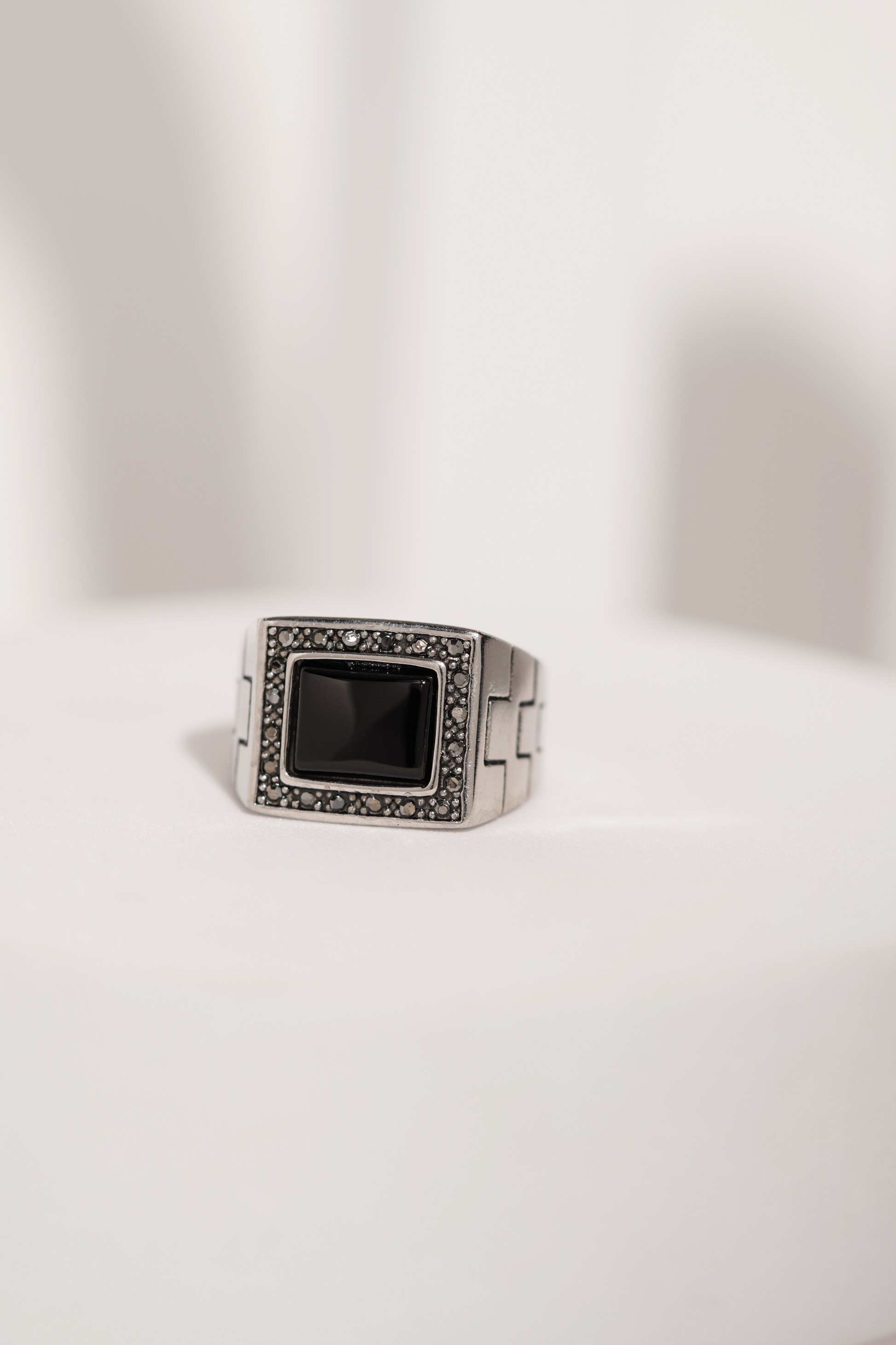 Stone Studded Ring For Men worldjewel.in men's ring