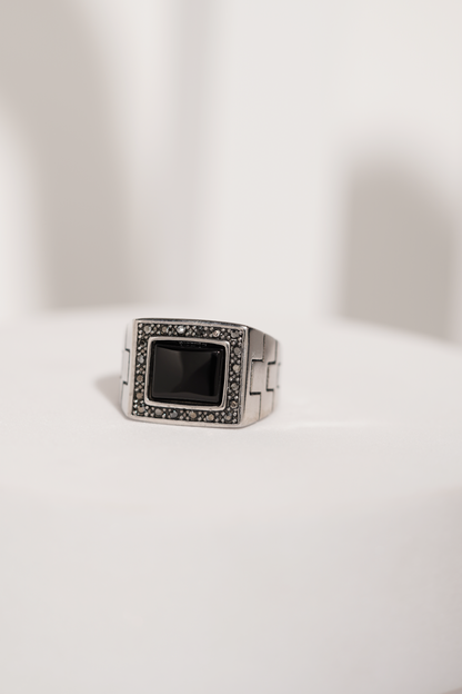 Stone Studded Ring For Men worldjewel.in men's ring