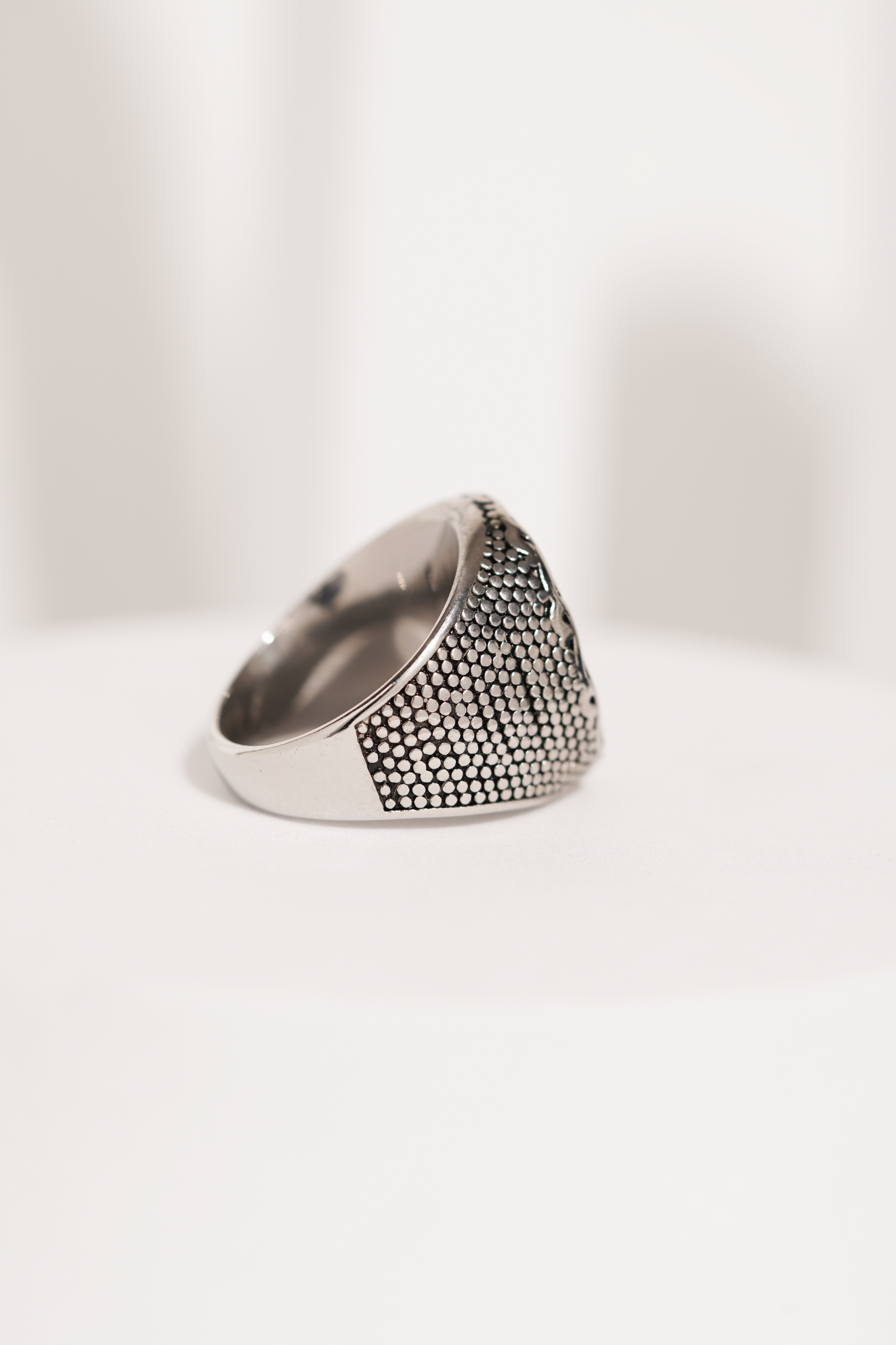 Hookah Pattern Ring For Men worldjewel.in men's ring