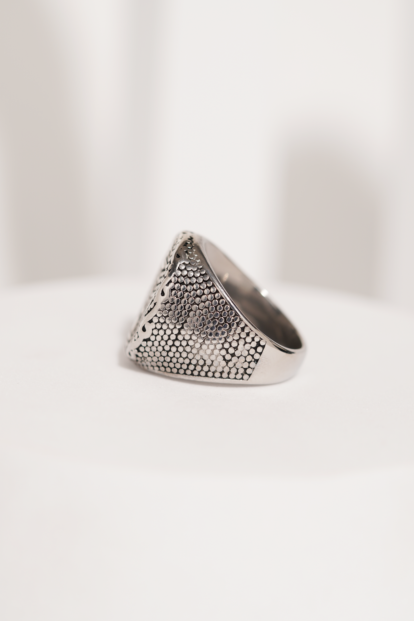 Hookah Pattern Ring For Men worldjewel.in men's ring