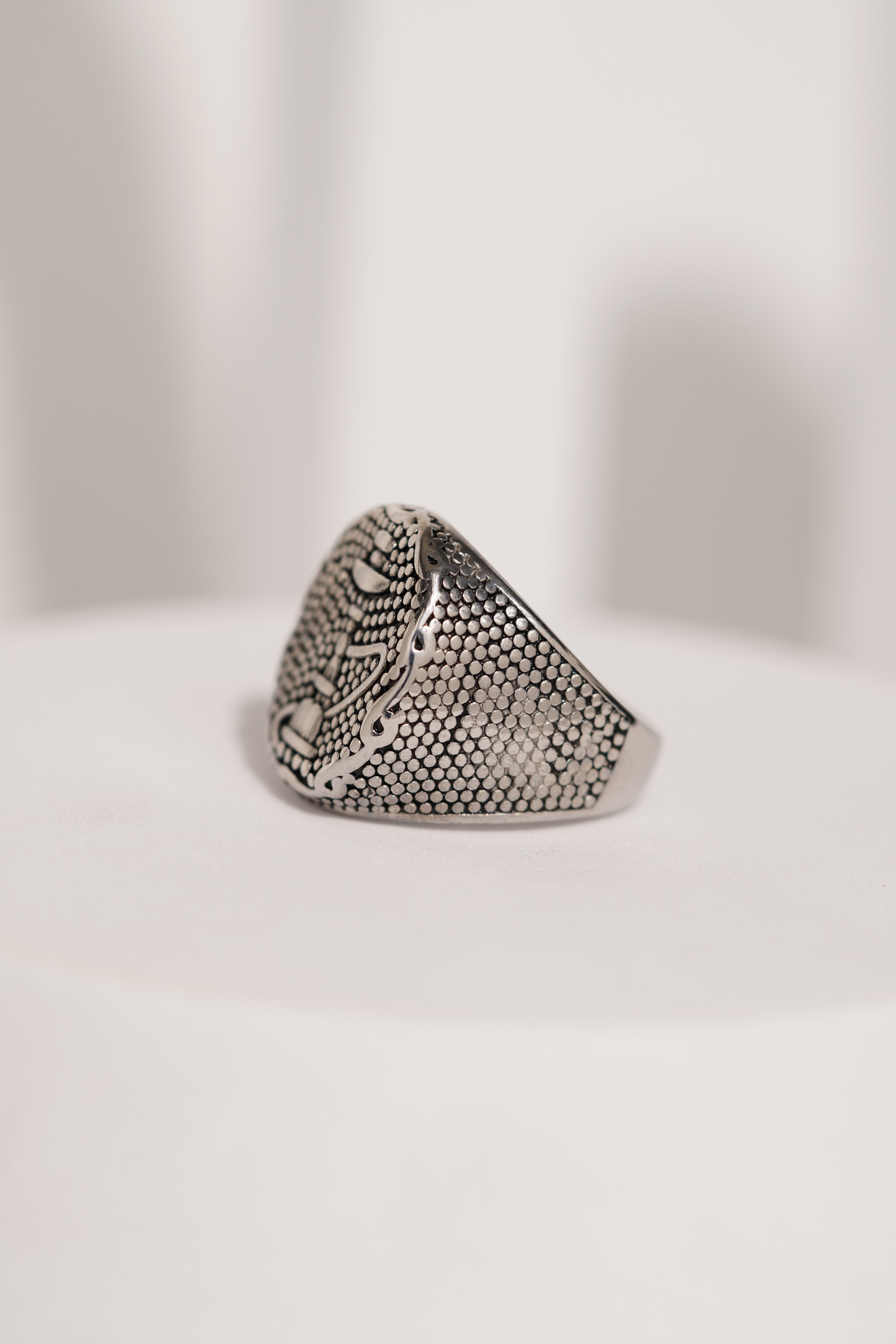 Hookah Pattern Ring For Men worldjewel.in men's ring