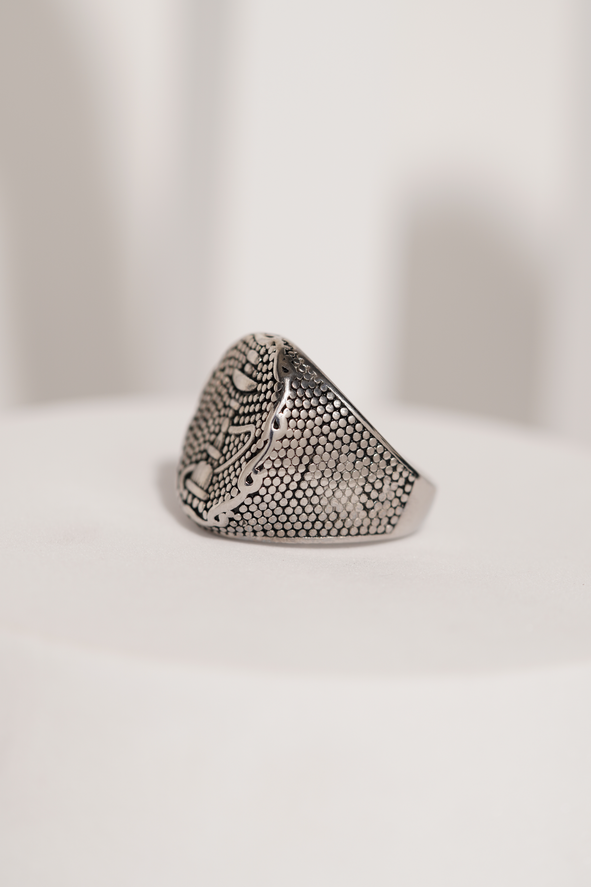 Hookah Pattern Ring For Men worldjewel.in men's ring