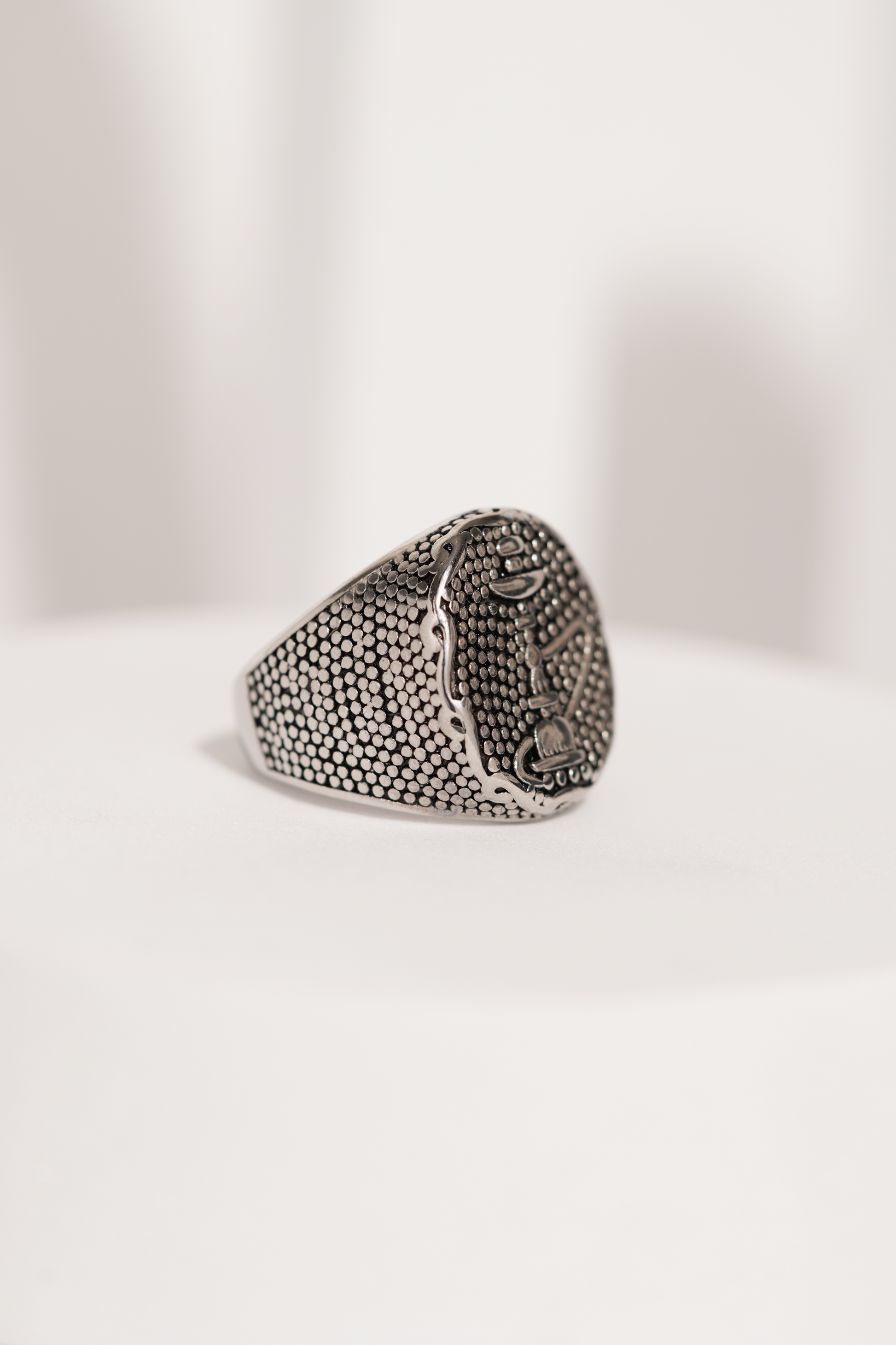 Hookah Pattern Ring For Men worldjewel.in men's ring