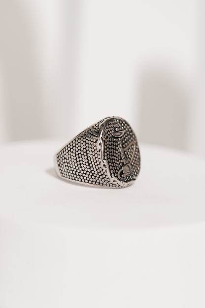 Hookah Pattern Ring For Men worldjewel.in men's ring