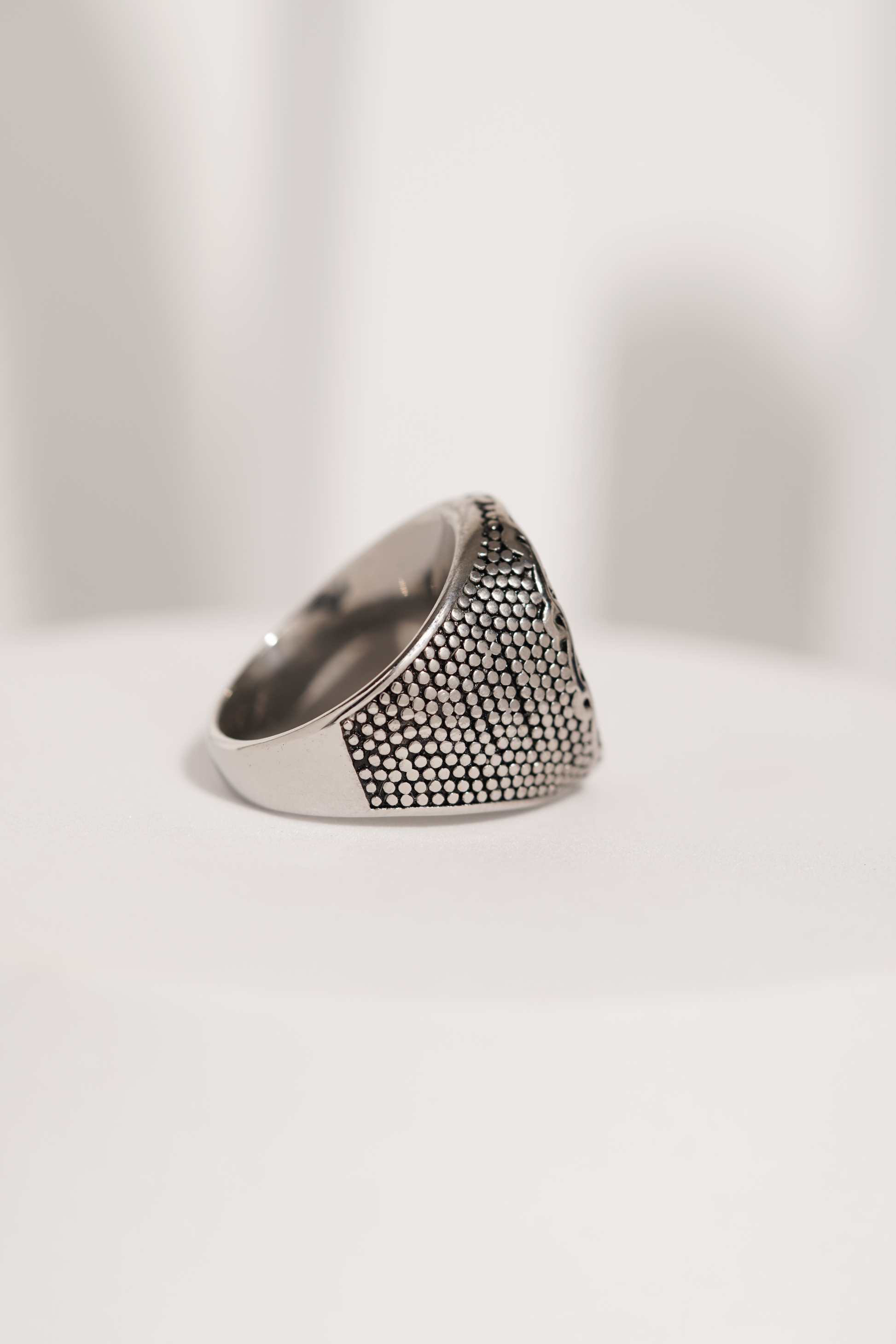 Hookah Pattern Ring For Men worldjewel.in men's ring