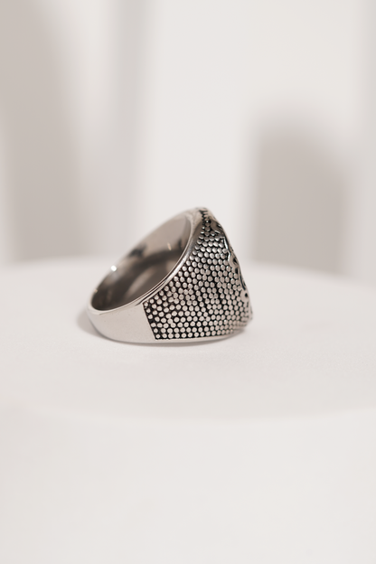 Hookah Pattern Ring For Men worldjewel.in men's ring