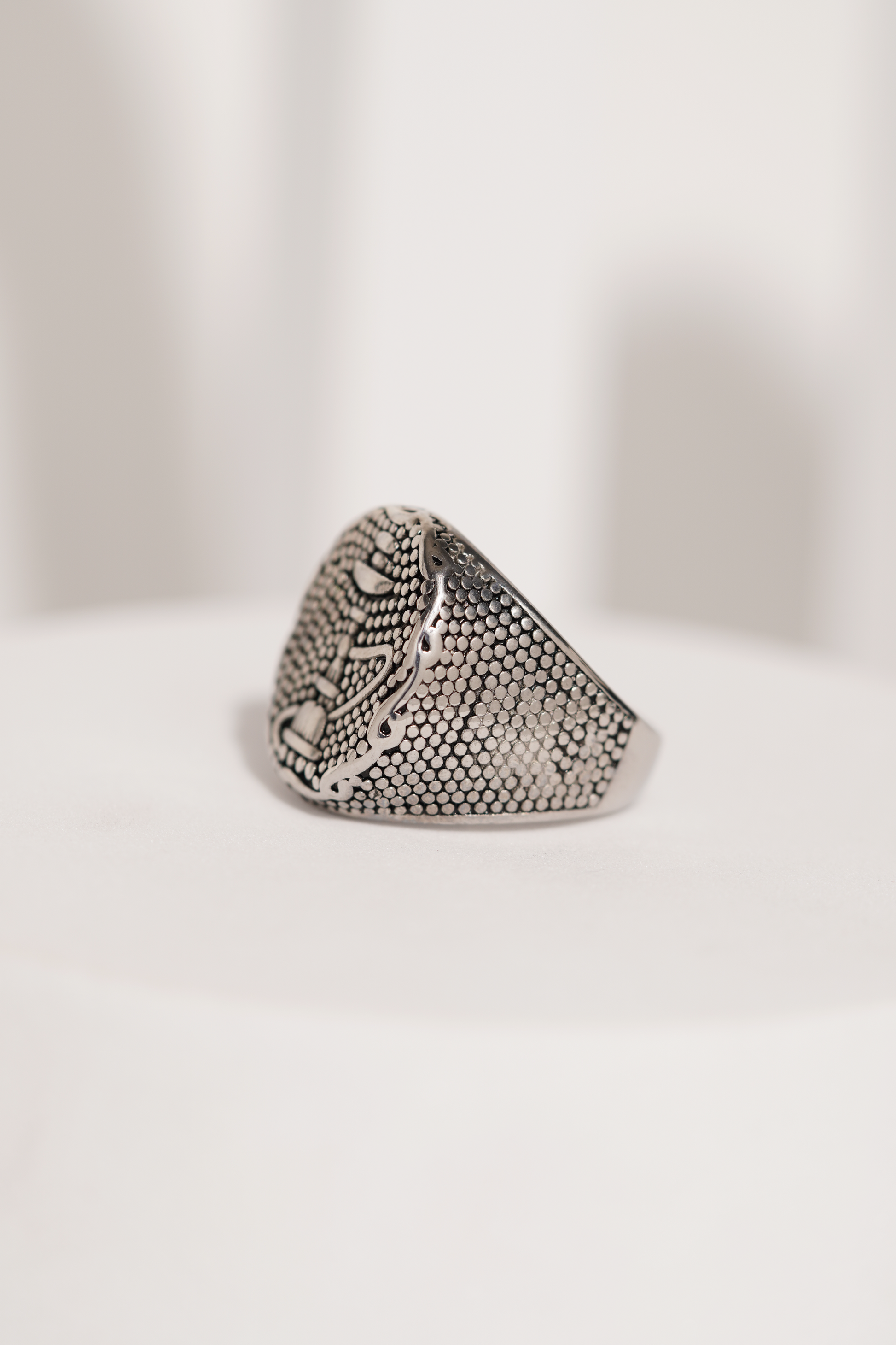 Hookah Pattern Ring For Men worldjewel.in men's ring