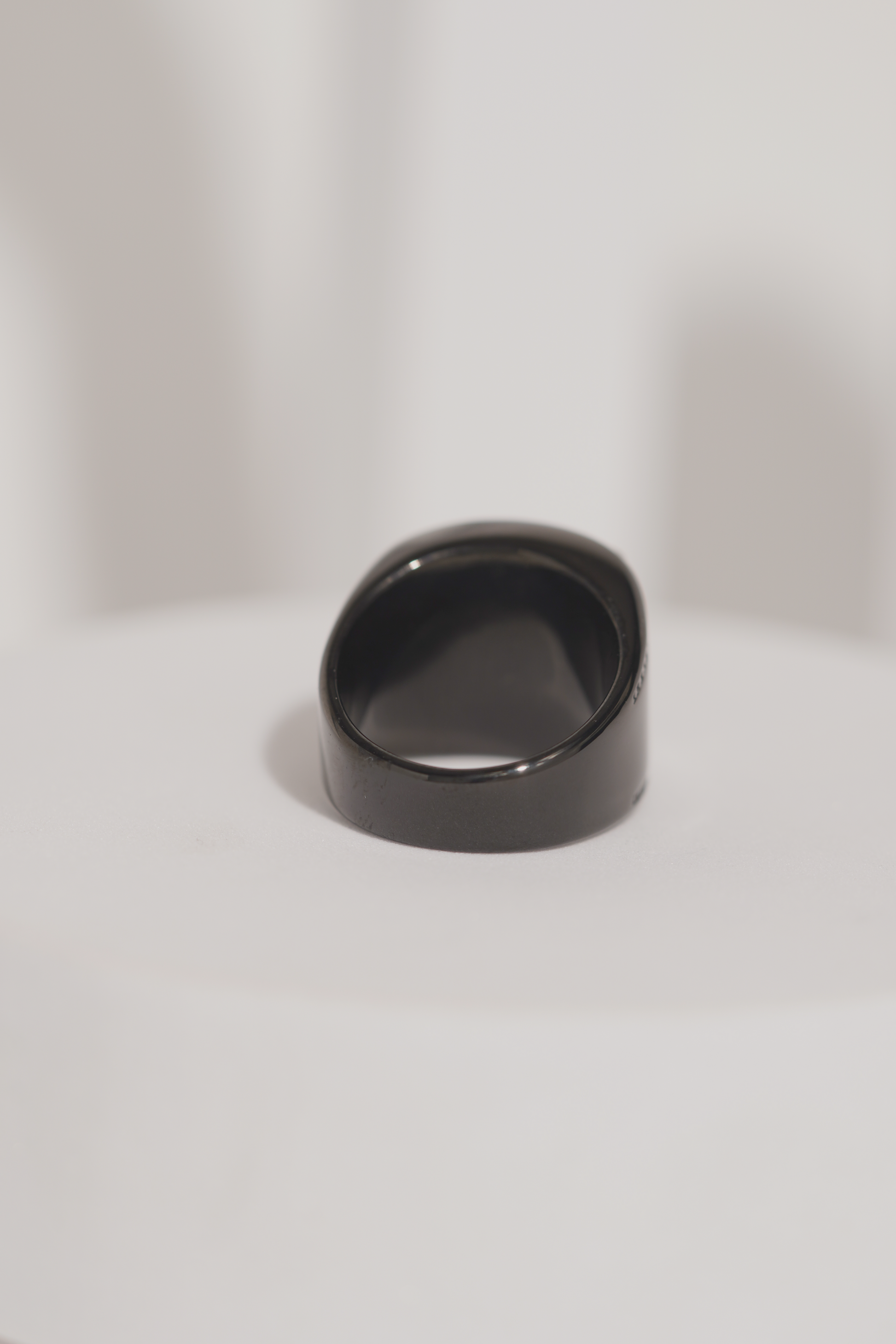 Full Black Square Stone Ring For Men worldjewel.in men's ring