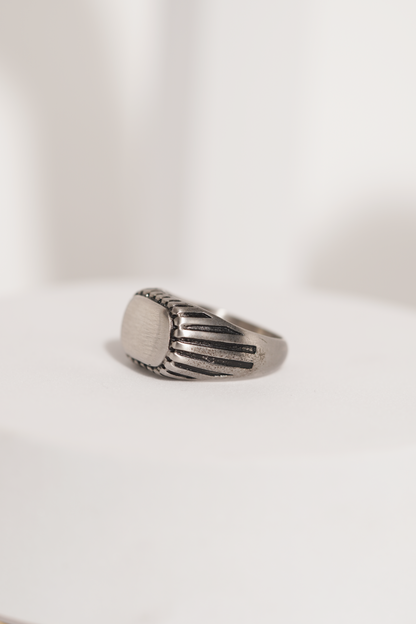 Polished Stainless Steel Ring For Men worldjewel.in men's ring