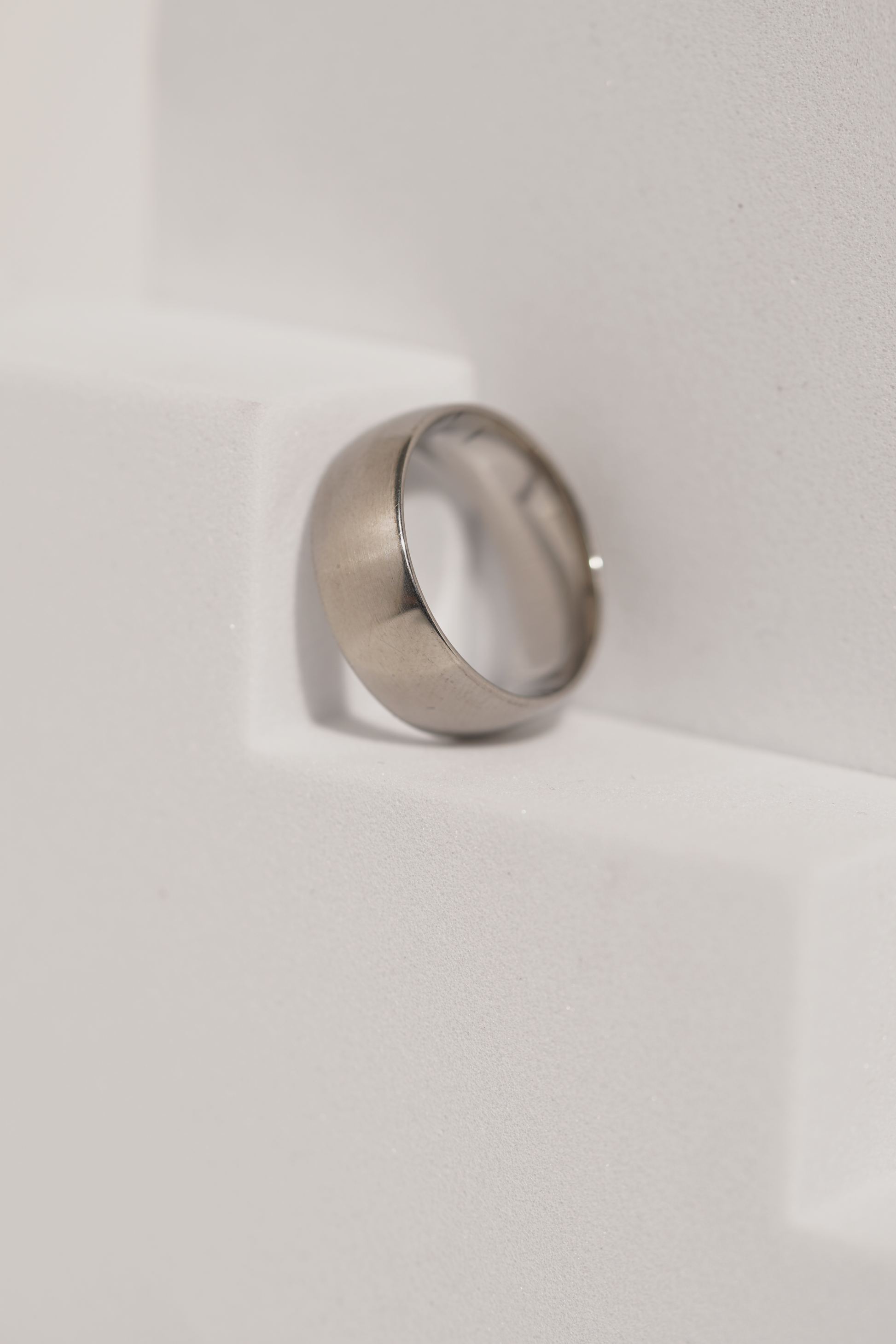 Stainless Steel Band Ring For Men worldjewel.in men's ring