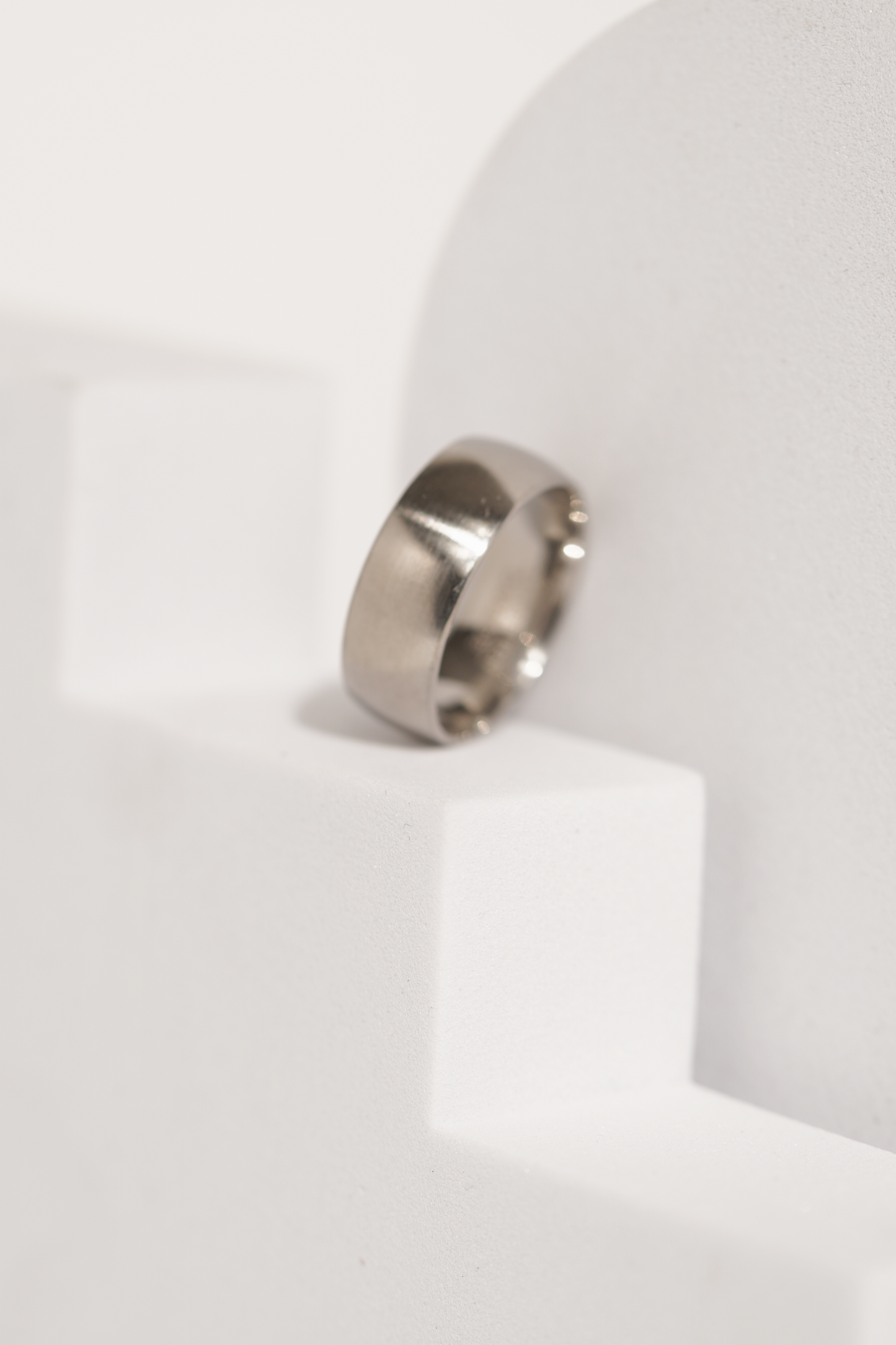 Stainless Steel Band Ring For Men worldjewel.in men's ring