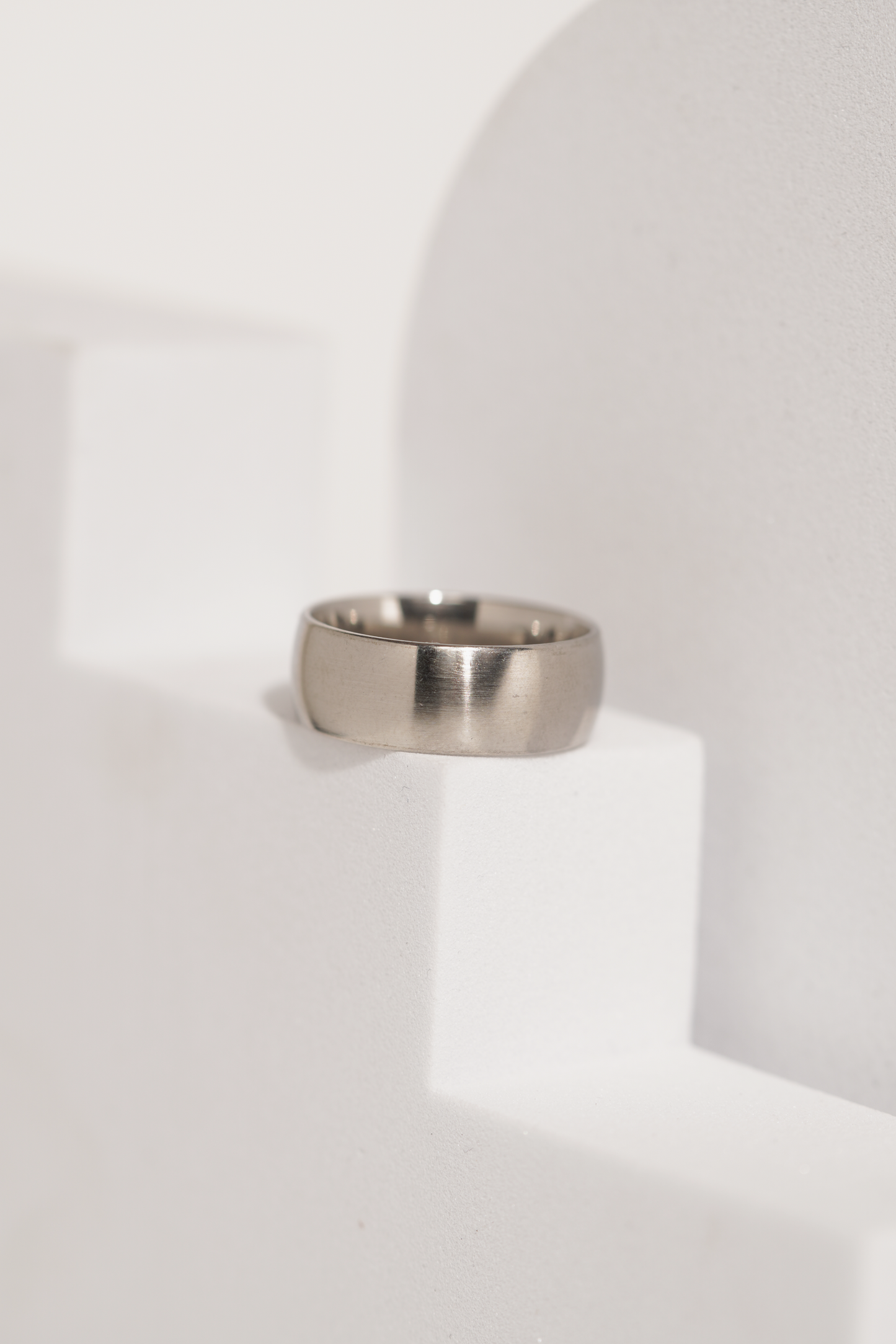 Stainless Steel Band Ring For Men worldjewel.in men's ring