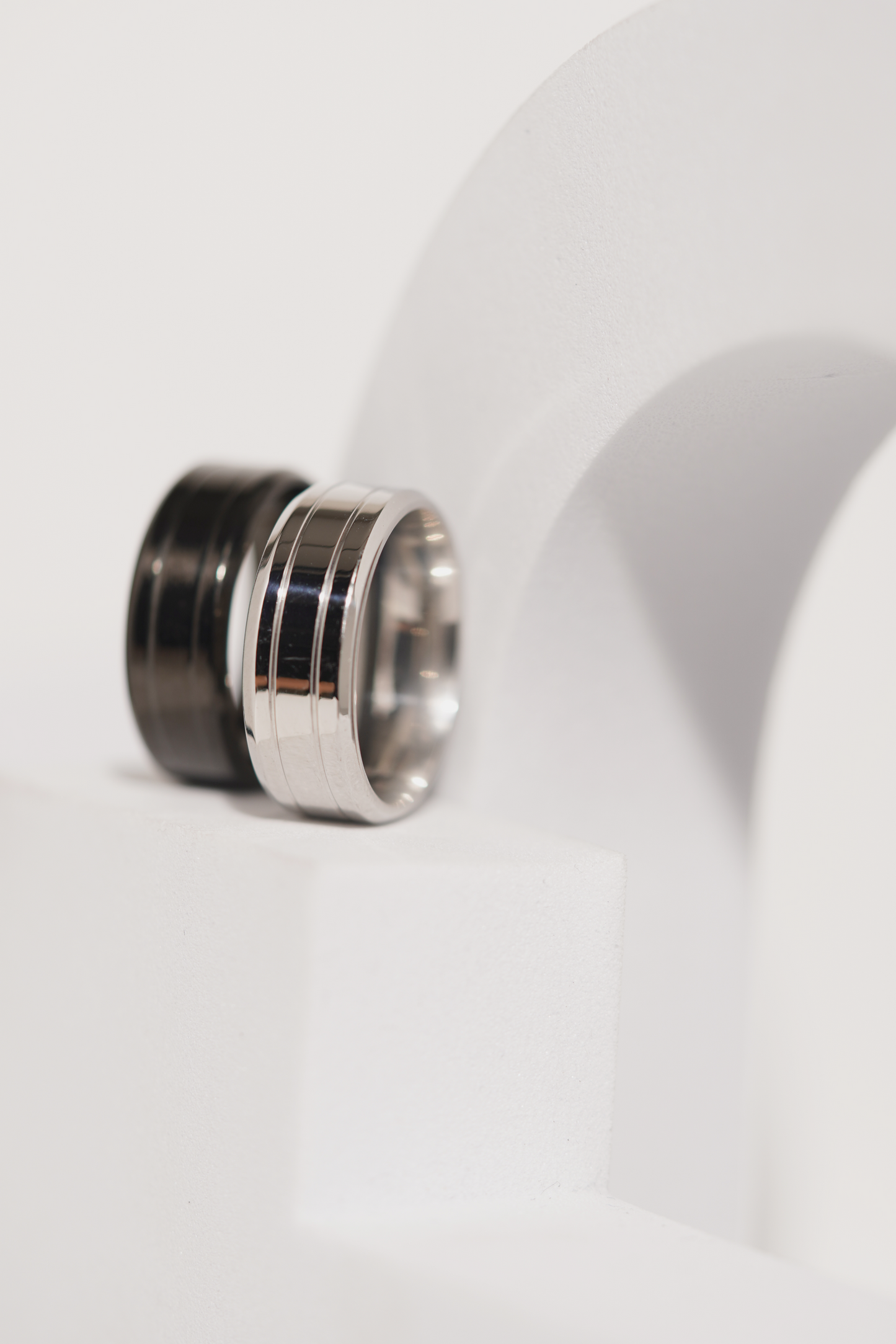 Line Stainless Steel Band Ring For Men worldjewel.in men's ring