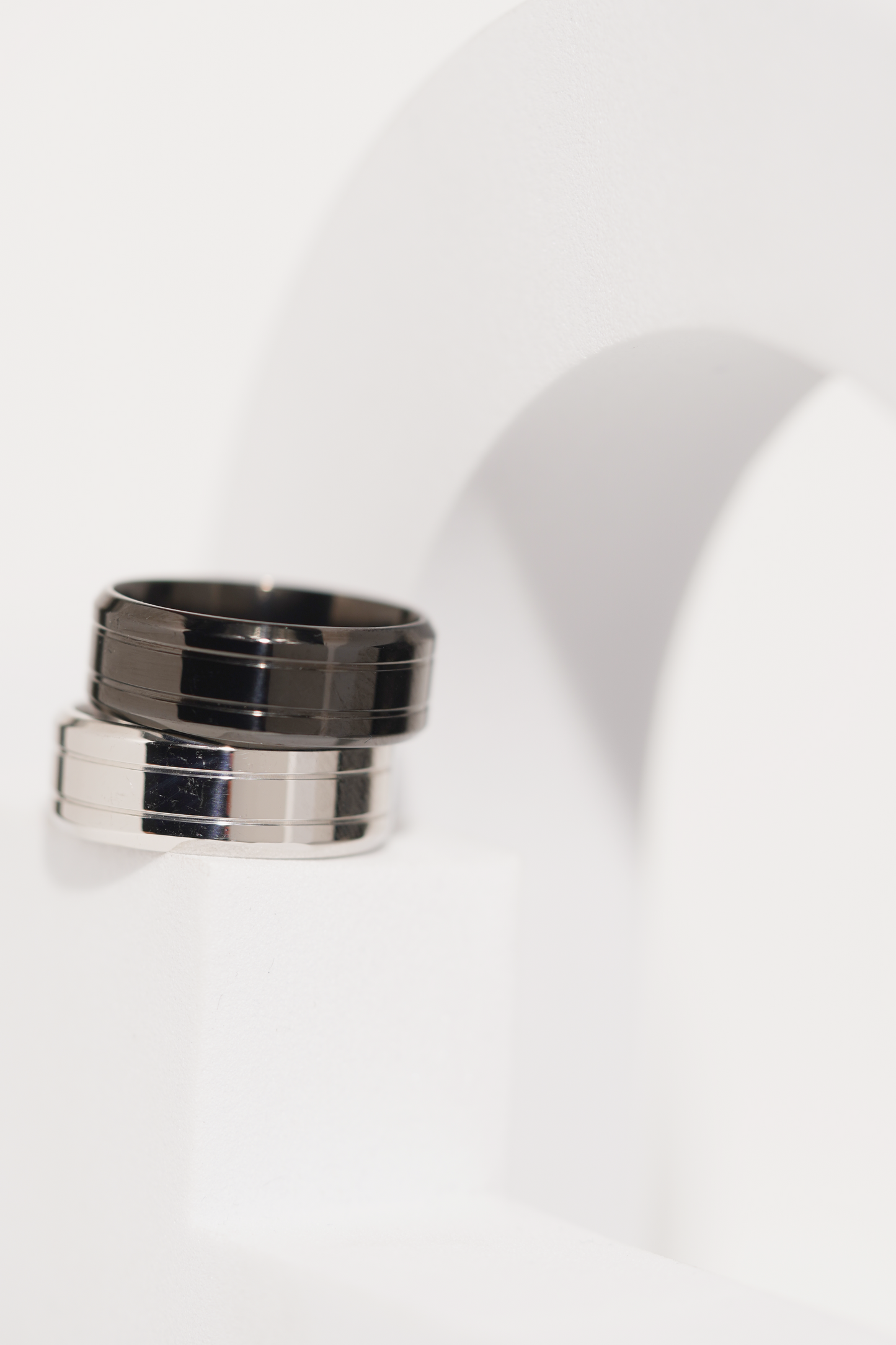 Line Stainless Steel Band Ring For Men worldjewel.in men's ring