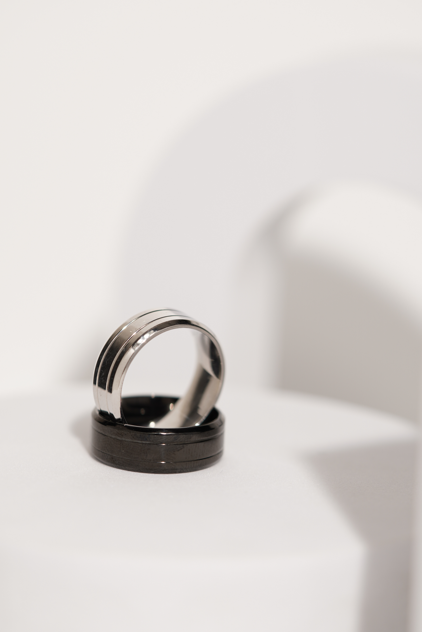Line Stainless Steel Band Ring For Men worldjewel.in men's ring
