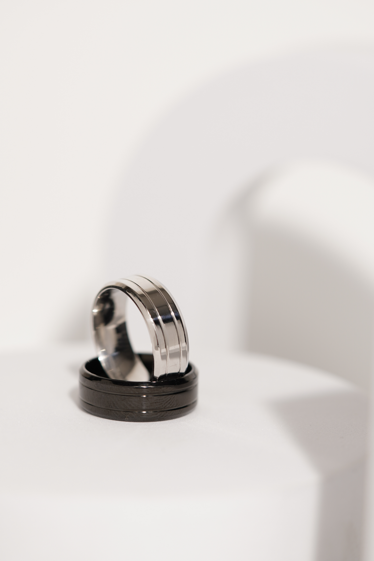 Line Stainless Steel Band Ring For Men worldjewel.in men's ring