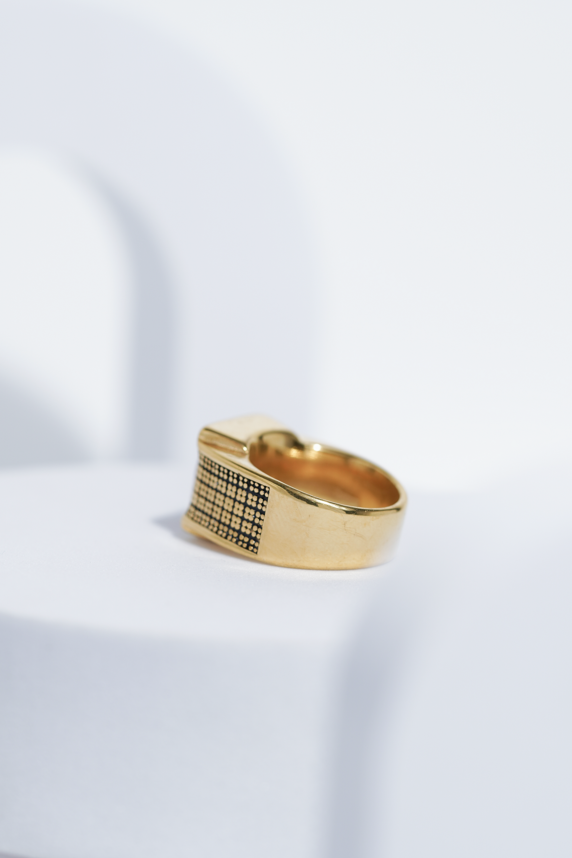 Red Sterling Diamond Ring For Men worldjewel.in men's ring