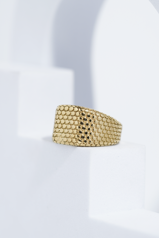 Dot Partten Ring For Men worldjewel.in men's ring