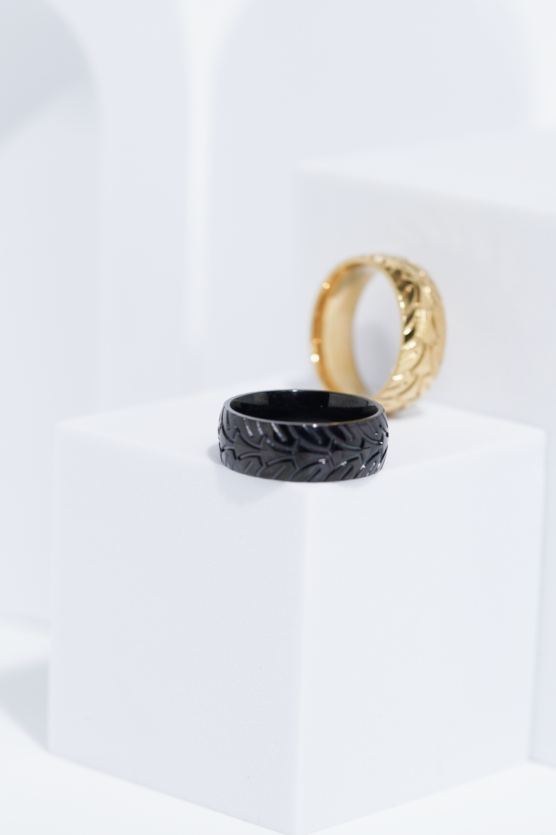 Textured Band Ring for Men worldjewel.in men's ring