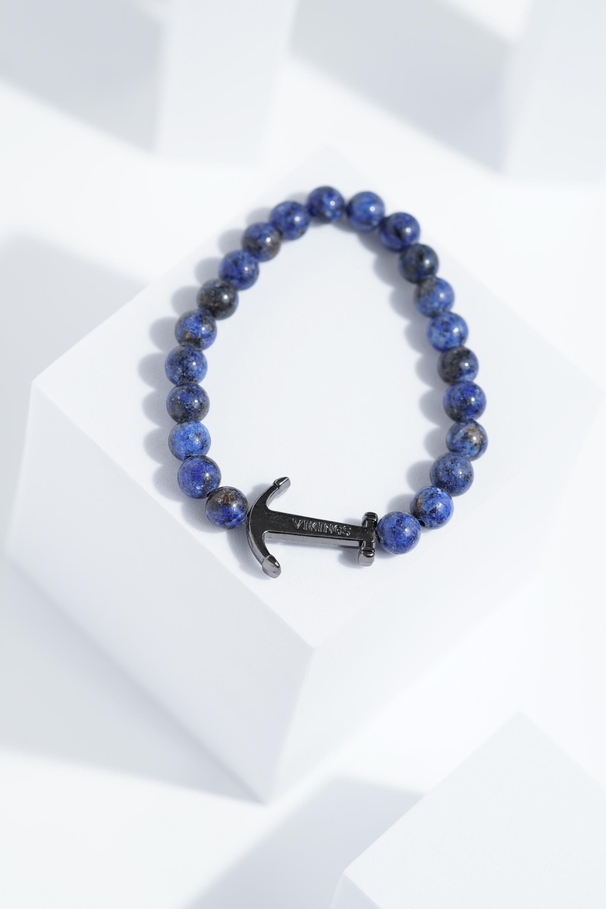 Blue Hook  Bead Bracelets | Unisex. worldjewel.in Bead Bracelets